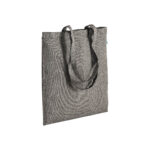 Shopper in cotone riciclato 190 g/m2, manici lunghi