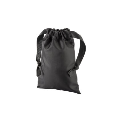 Sacchetto regalo  in R-pet 210T con chiusura a strozzo, 10x14 cm