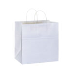 Shopper in carta 100 gr/m2 con soffietto