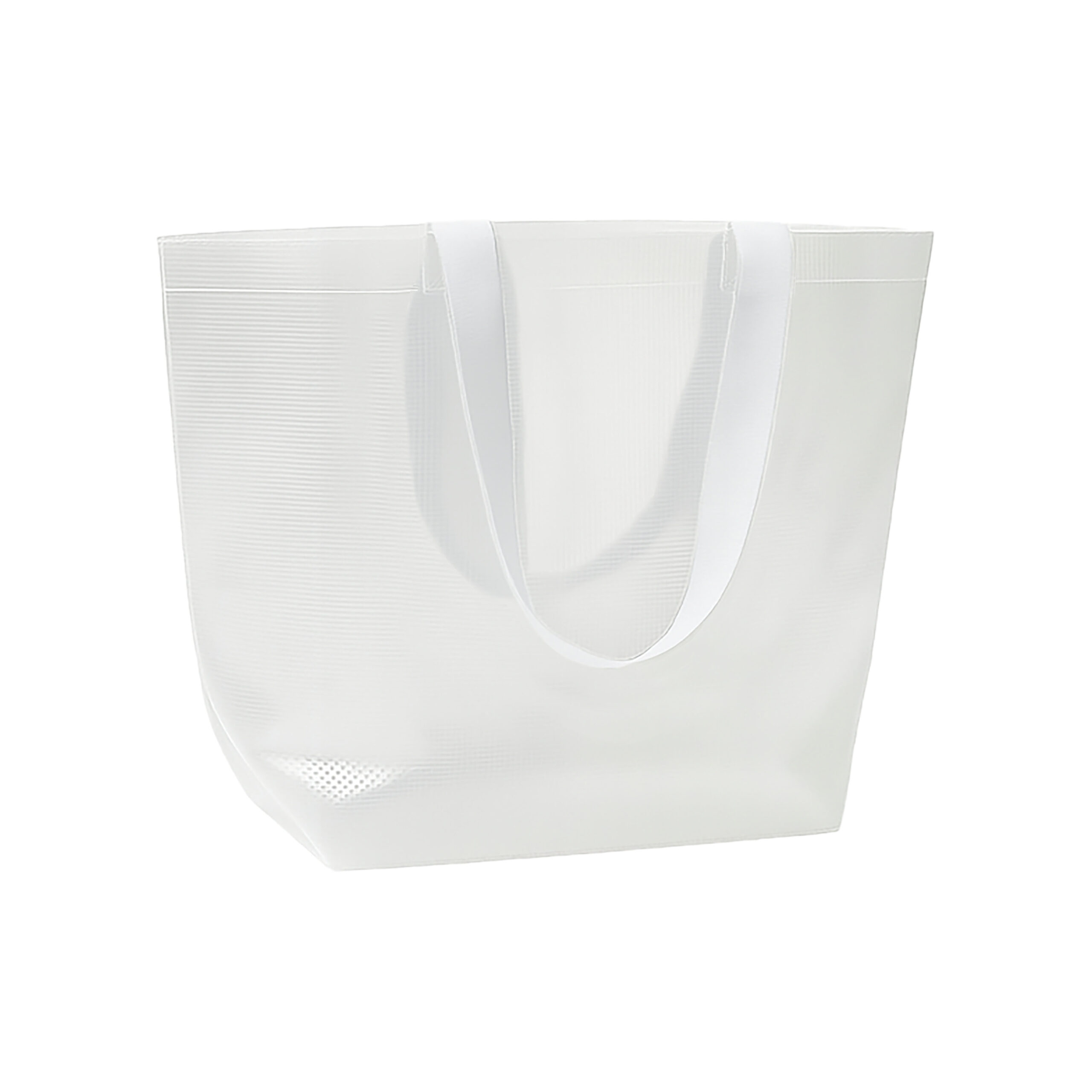 26112_01-21 Borsa shopper trasparente in PP laminato 110 g/m2 - immagine 1