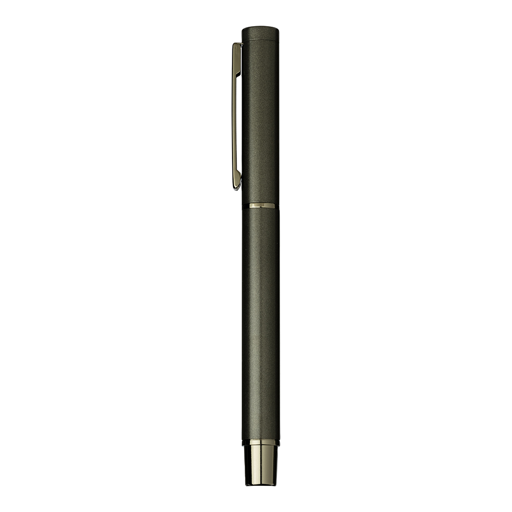 dm25801_02-100 Penna a sfera in alluminio laccato metallizzato opaco - immagine 1