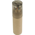 Set di 6 matite in legno colorate a sezione esagonale in confezione cilindrica di cartone