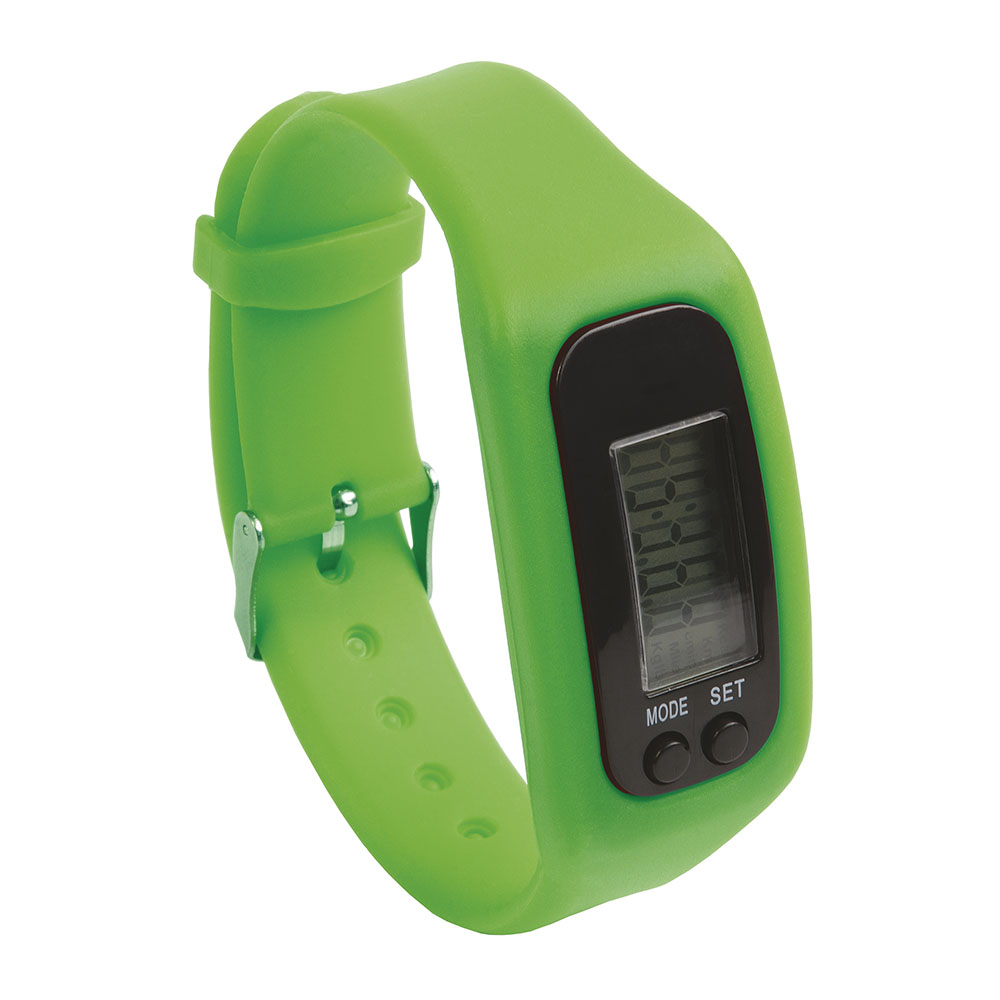 18418_44-1 Activity tracker : contapassi, calorie bruciate, distanza percorsa, orologio - immagine 1
