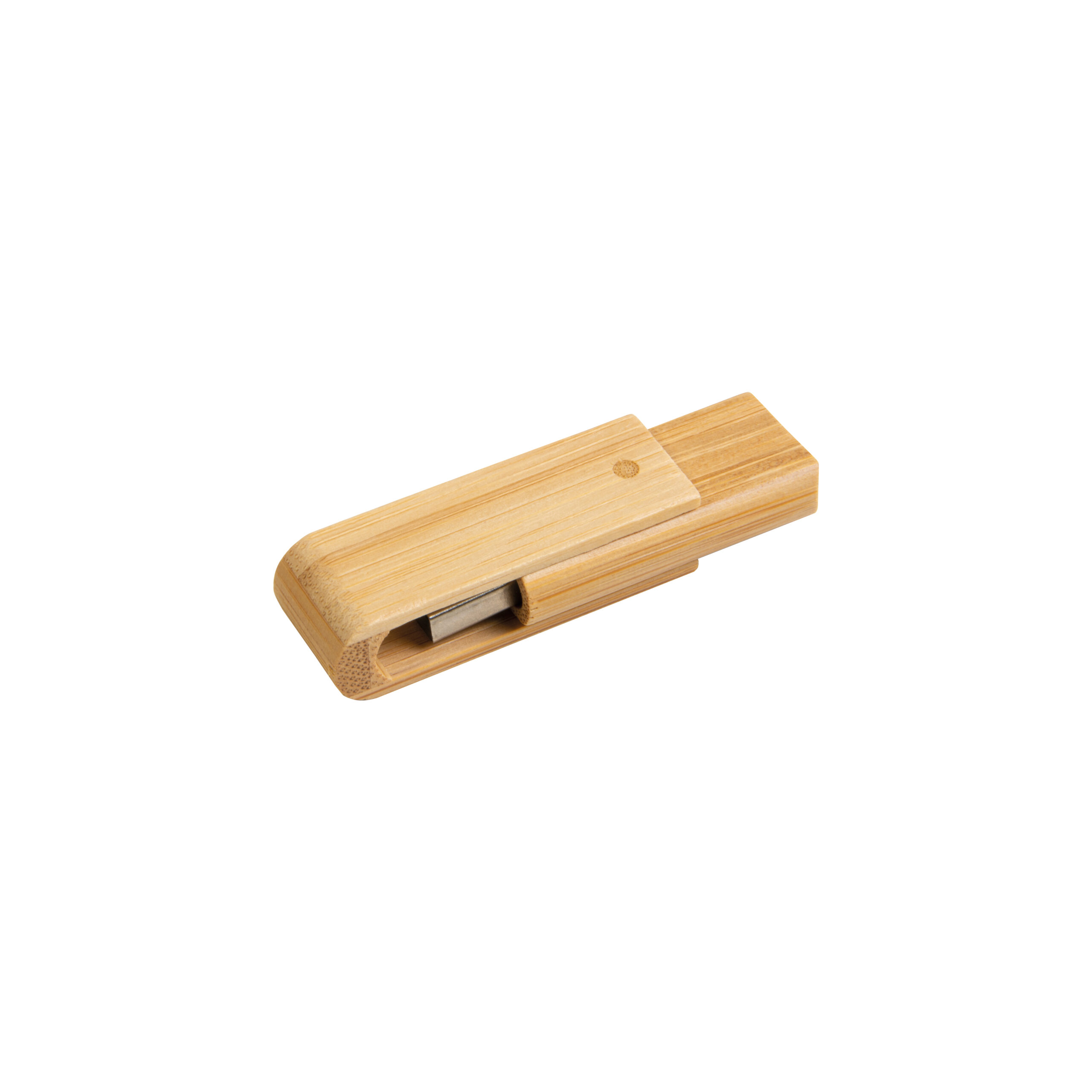 21414_24 Chiavetta girevole USB 4Gb in bamboo. Possibilità di import su richiesta - immagine 1
