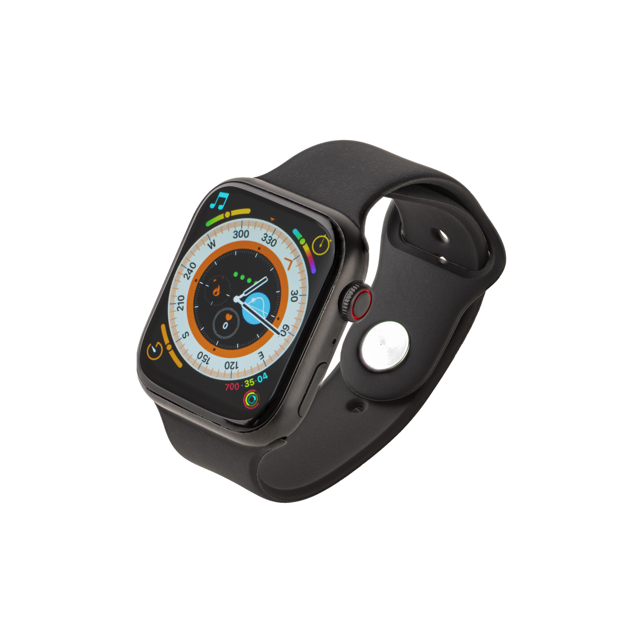 24407_02 Fitness tracker con bracciale in termo PU riciclato e cassa in ABS - immagine 1