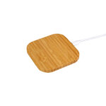 Base di ricarica wirless in bambù