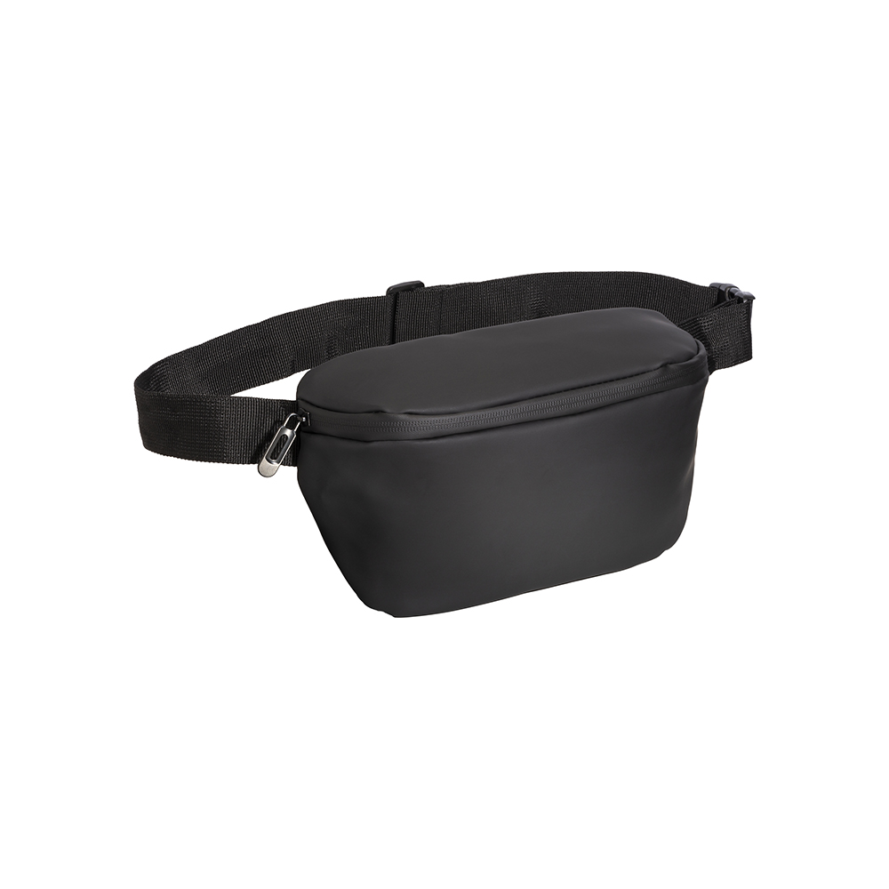 dm23113_02 Marsupio in soft Pu water resistant con cintura regolabile. Cerniera zip water resistant - immagine 1