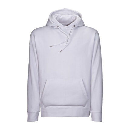 Felpa con cappuccio 100% tessuto rigenerato