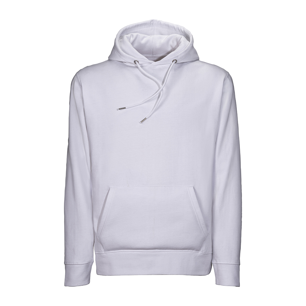 ut23007_01 Felpa con cappuccio 100% tessuto rigenerato - immagine 1