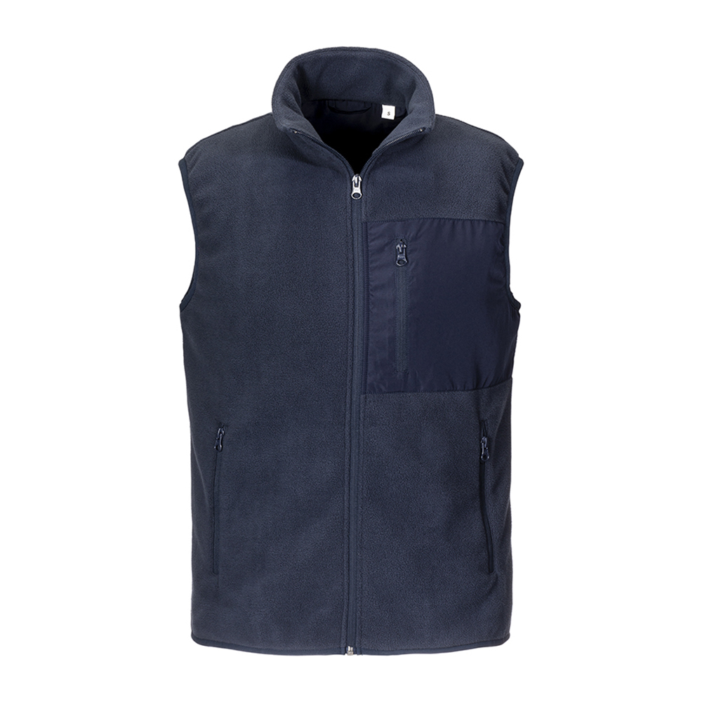 ut25003_05 Smanicato in micropile unisex in tessuto 100% rigenerato da 240 g/m2 (100% poliestere ric. - immagine 1